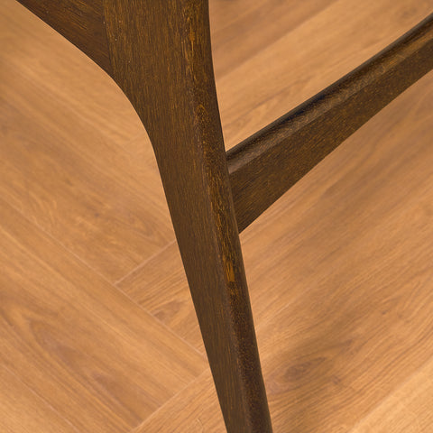 Danish dining chairs in smoked oak by Erik Buch for Anderstrup Møbelfabrik, model 89