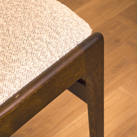 Danish dining chairs in smoked oak by Erik Buch for Anderstrup Møbelfabrik, model 89