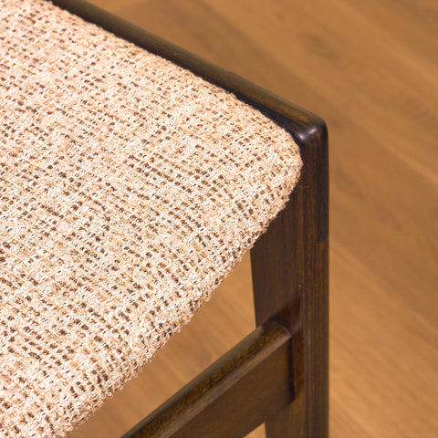 Danish dining chairs in smoked oak by Erik Buch for Nova Stolefabrik