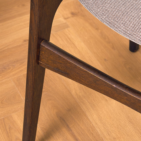 Danish dining chairs in smoked oak by Erik Buch for Anderstrup Møbelfabrik, model 89