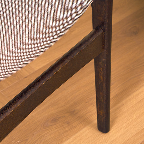 Danish dining chairs in smoked oak by Erik Buch for Anderstrup Møbelfabrik, model 89