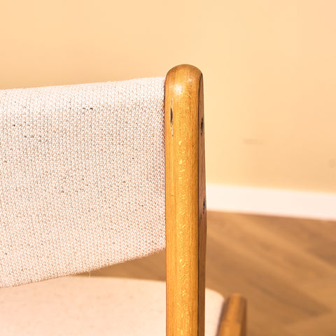 Danish set of 6 dining chairs in teak by Erik Buch for Nova Stolefabrik