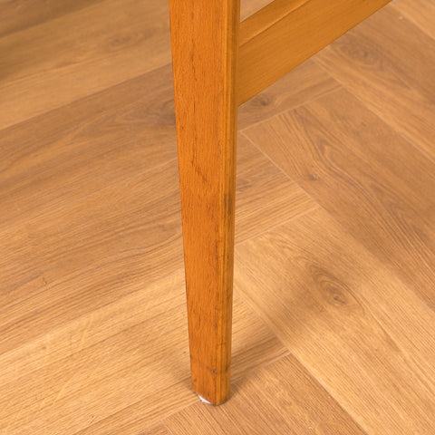 Danish set of 6 dining chairs in beech
