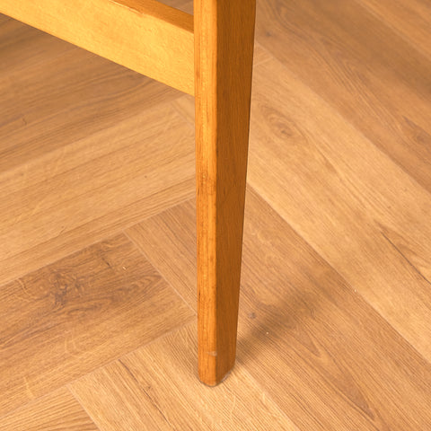 Danish set of 6 dining chairs in beech