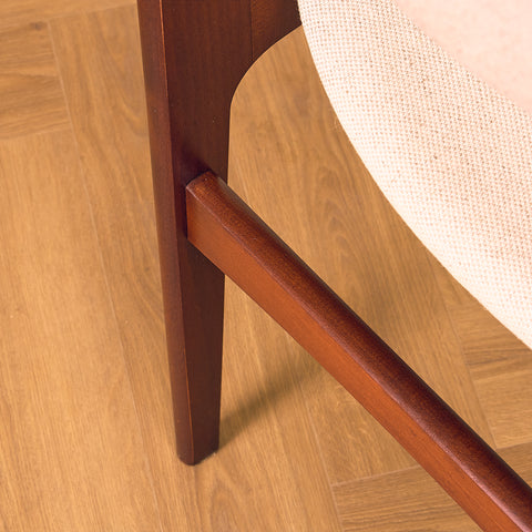 Danish set of 4 dining chairs in mahogany by Erik Buch for Nova Stolefabrik
