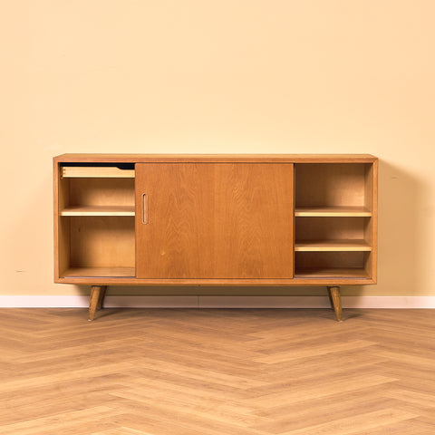 Danish sideboard in oak by Carlo Jensen for Poul Hundevad
