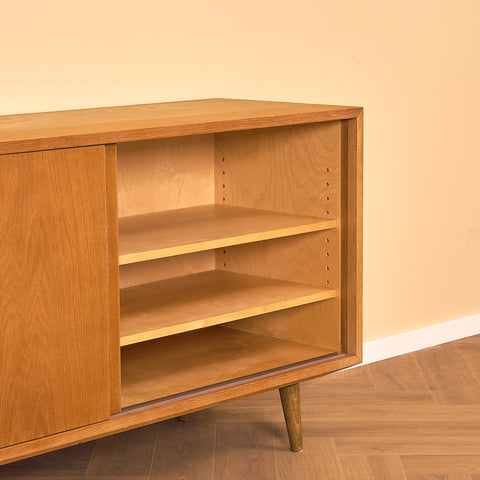 Danish sideboard in oak by Carlo Jensen for Poul Hundevad