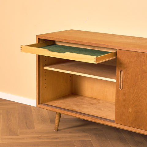 Danish sideboard in oak by Carlo Jensen for Poul Hundevad