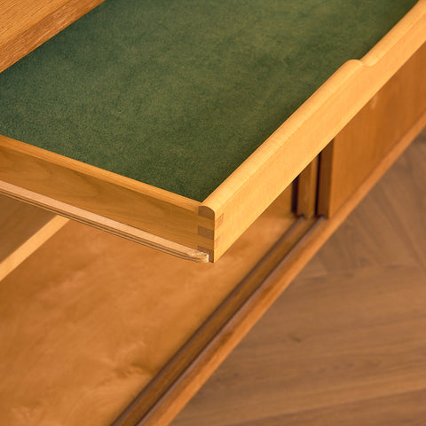Danish sideboard in oak by Carlo Jensen for Poul Hundevad