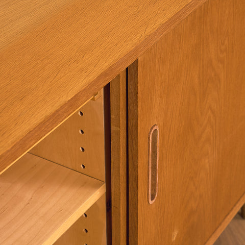 Danish sideboard in oak by Carlo Jensen for Poul Hundevad