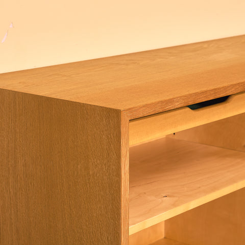 Danish sideboard in oak by Carlo Jensen for Poul Hundevad
