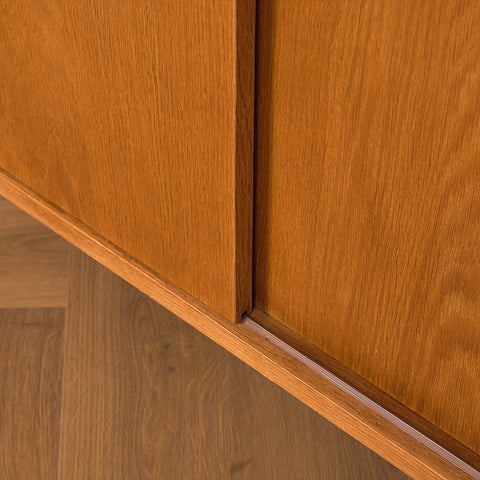 Danish sideboard in oak by Carlo Jensen for Poul Hundevad