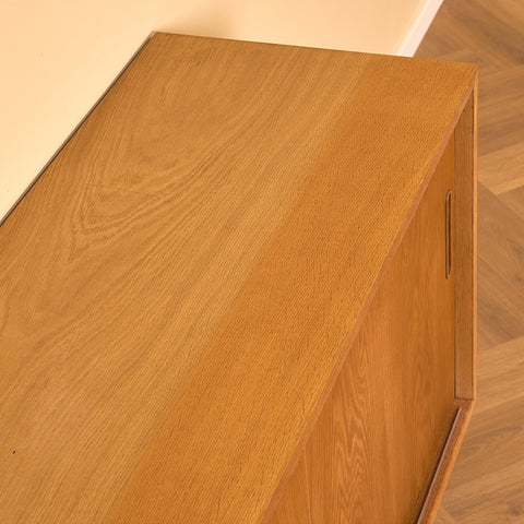 Danish sideboard in oak by Carlo Jensen for Poul Hundevad