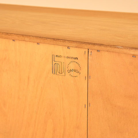 Danish sideboard in oak by Carlo Jensen for Poul Hundevad