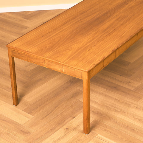 Swedish coffee table in teak and walnut by Yngvar Sandström for AB Seffle Möbelfabrik