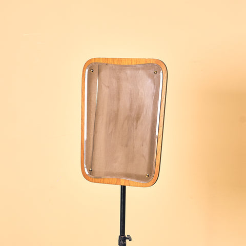 Swedish mirror in teak by AB Nybrofabriken