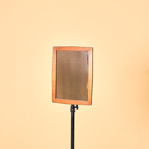 Mid-century mirror in teak