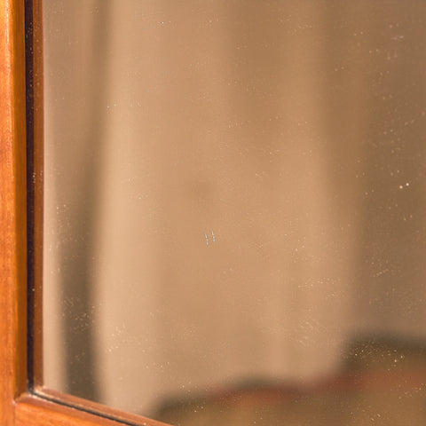 Mid-century mirror in teak