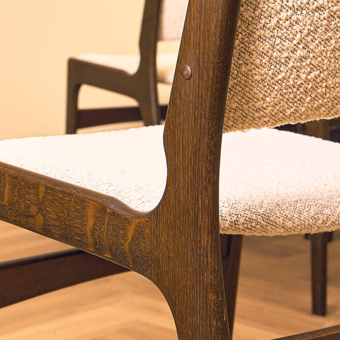 Erik Buch Dining Chair in Dark Oak by Anderstrup