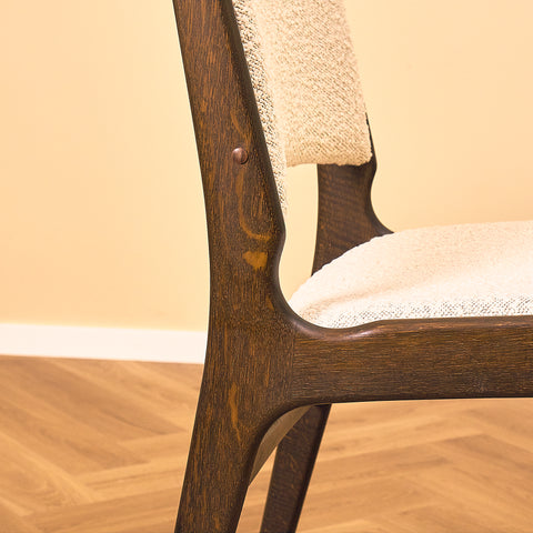 Erik Buch Dining Chair in Dark Oak by Anderstrup