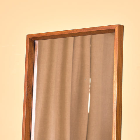 Mid-century mirror in teak