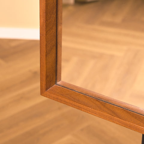 Mid-century mirror in teak