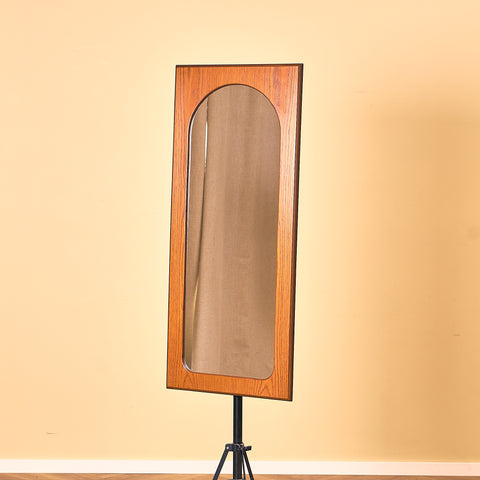 Mid-century mirror in teak