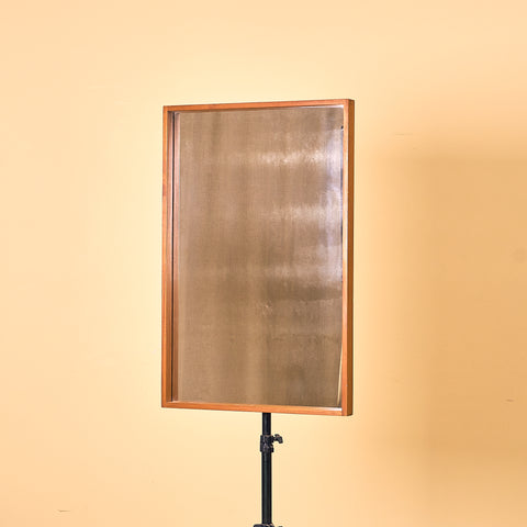 Mid-century mirror in teak