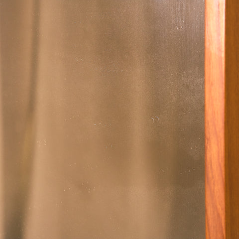Mid-century mirror in teak