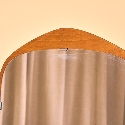 Mid-century mirror in teak