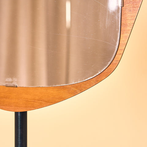 Mid-century mirror in teak