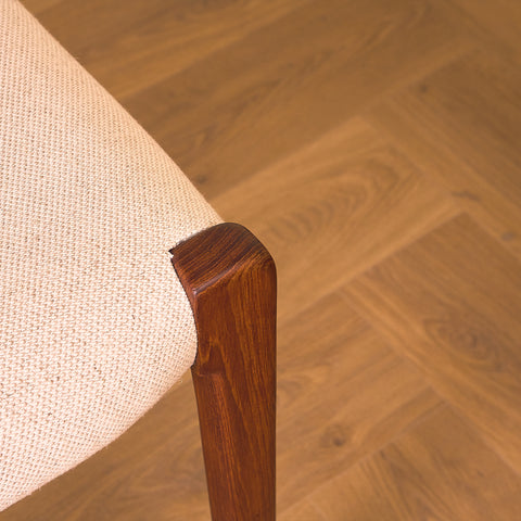 Danish set of 4 dining chairs 'model 71' by Niels O. Møller for J.L. Moller