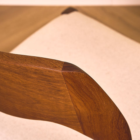 Danish set of 4 dining chairs 'model 71' by Niels O. Møller for J.L. Moller
