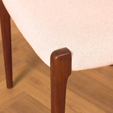 Danish set of 4 dining chairs 'model 71' by Niels O. Møller for J.L. Moller