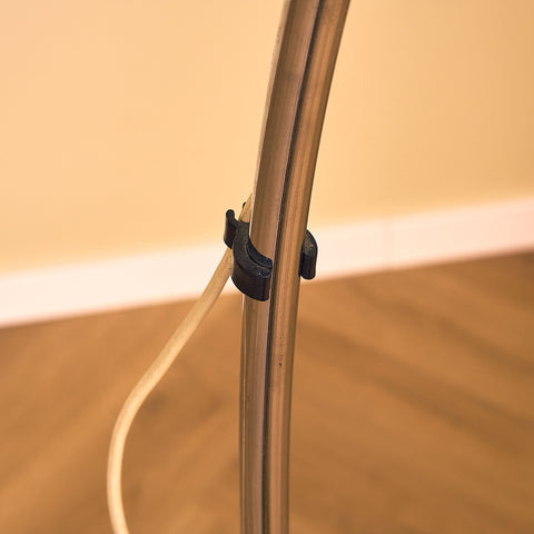 Danish floor lamp in chrome by TS Belysning ApS