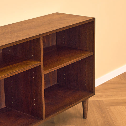 Bookshelf in Santos Rosewood by Bramin