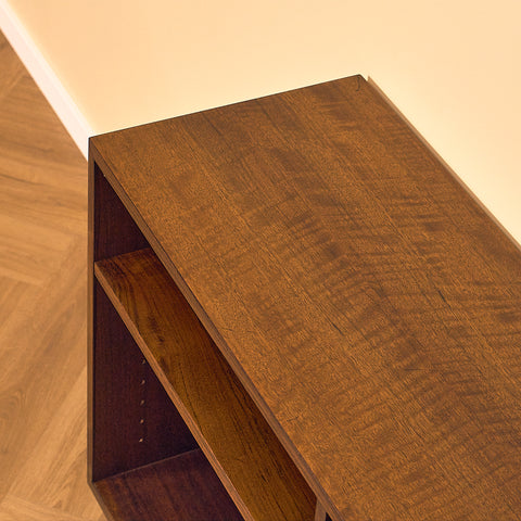 Bookshelf in Santos Rosewood by Bramin