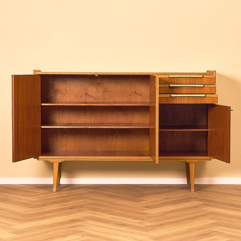 Teak & Oak Highboard