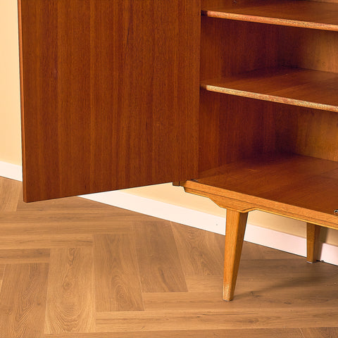 Teak & Oak Highboard