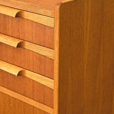 Teak & Oak Highboard