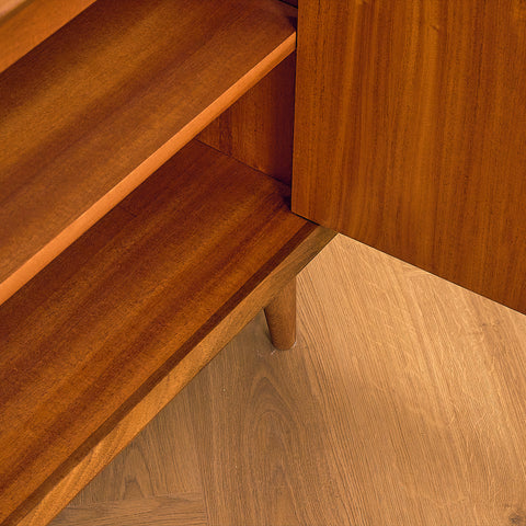 Walnut Cabinet with Drawers