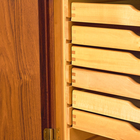 Danish Teak Sideboard with Pull-out Trays