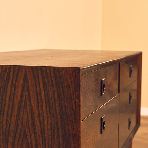 E. Brouer Rosewood Chest of Drawers / Sideboard