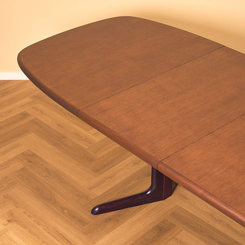Skovby Mahogany Dining Table, 135 cm