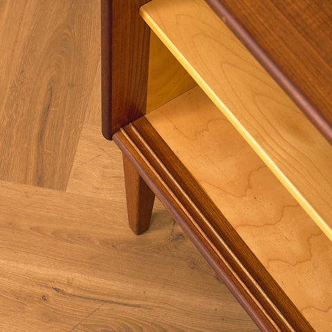 Bräntorps Teak Bookshelf with Writing Flap