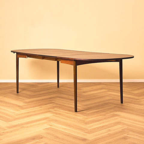 Arne Vodder Style Santos Rosewood Drop-leaf Dining Table