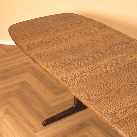 Skovby Dark Oak Dining Table