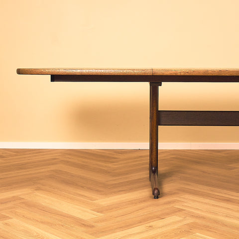 Skovby Dark Oak Dining Table
