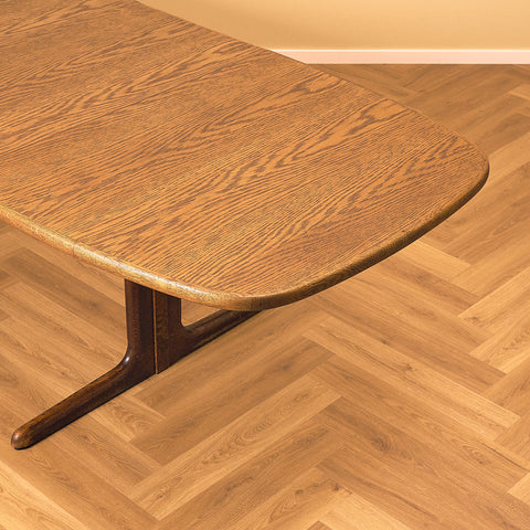 Skovby Dark Oak Dining Table
