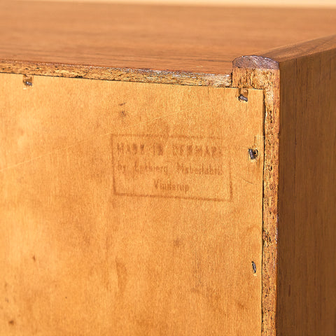 Edsbjerg Teak Chest of Drawers with Fall Front
